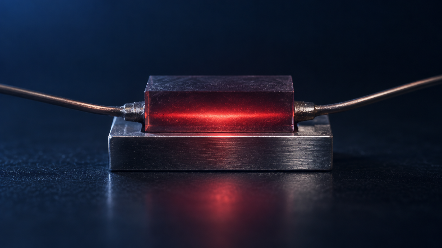 1962: Halbleiterübergänge bringen rotes Licht in die Elektronik